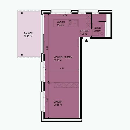 City Apartments Цуг Экстерьер фото